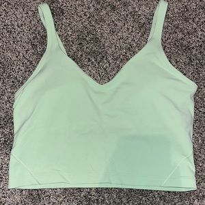 Lululemon “Wild Mint” rare align tank, size 8